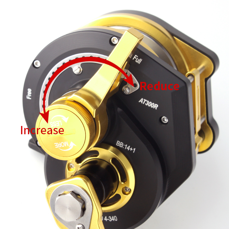 RUKE Metal Reel Slow Jigging D - Reel Drag Knob review and price