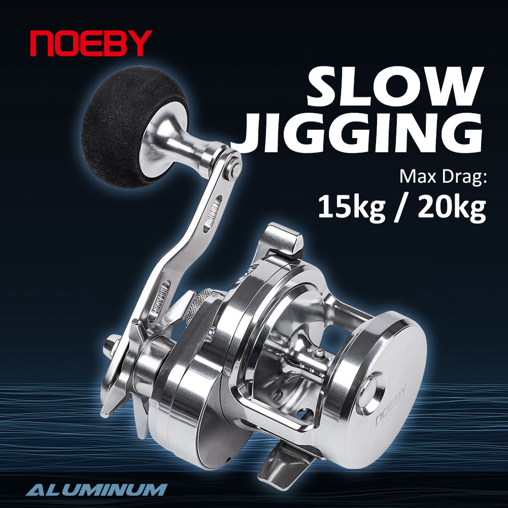 NOEBY Slow Pitch Jigging Reel  - Trolling Reel review and price